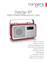 Tangent DAB2go Bluetooth Red High Gloss Manual do proprietário