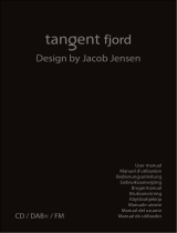Tangent Fjord CD/DAB/FM Manual do proprietário