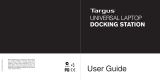 Targus Universal Notebook Docking Station Manual do usuário