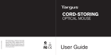 Targus Cord-Storing Optical Mouse Manual do proprietário