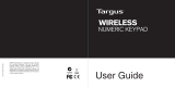 Targus Wireless Numeric Keypad Manual do proprietário