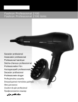 Taurus Fashion Professional 2100 Ionic Manual do usuário