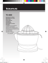 Taurus Group Juicer TC-600 Manual do usuário