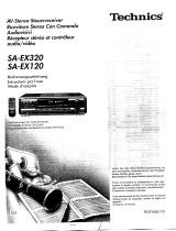 Panasonic SA-EX320 Manual do proprietário
