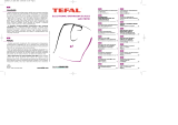 Tefal ELECTRONIC BATHROOM SCALES Manual do usuário