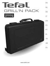 Tefal BG7038 - Grill N Pack Manual do proprietário