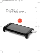 Tefal Plancha Thermosignal Manual do usuário