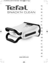Tefal SW3712 - Snack And Clean Manual do proprietário
