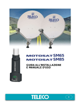 Teleco MotoSat 65/85 Short Mast Manual do usuário