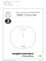 Terraillon Weight Watchers Manual do usuário