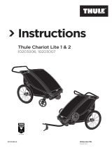 Thule Chariot Lite Manual do usuário