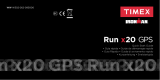 Timex Ironman Run x20 GPS Manual do usuário