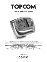 Topcom BPM Wrist 3500 Manual do proprietário