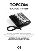 Topcom SOLOGIC TS-6650 Manual do proprietário
