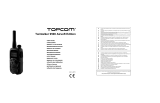 Topcom Twintalker 9500 - RC 6406 Manual do proprietário