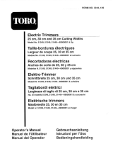 Toro 35cm Electric Trimmer Manual do usuário