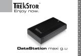 Trekstor DataStation maxi g.u Festplatte Manual do usuário