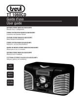 Trevi TT 1060 CD Guia de usuario