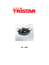 Tristar BP-2967 Manual do usuário