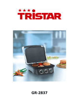 Tristar Contact grill Manual do usuário