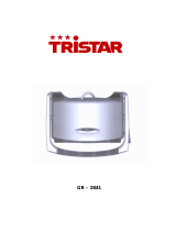 Tristar GR-2841 Manual do proprietário
