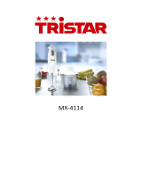 Tristar MX-4114 Manual do usuário