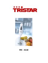 Tristar MX-4118 Manual do proprietário