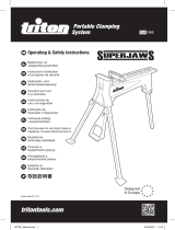 Triton SuperJaws SJA100E Manual do usuário