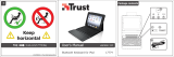 Trust Folio Stand with Bluetooth Keyboard for iPad Manual do usuário