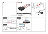 Trust 2-Port USB 3.0 ExpressCard Manual do usuário