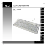 Trust Illuminated Keyboard KB-1500 Manual do proprietário
