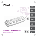 Trust Wireless Laser Desk Set for Mac IT Manual do usuário