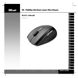 Trust Wireless Laser Mini Mouse MI-7600Rp (4 Pack) Manual do usuário