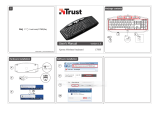 Trust Xpress Wireless Keyboard Manual do usuário