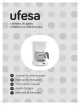 UFESA CG7223 Manual do proprietário