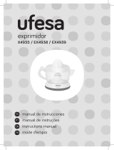 UFESA EX4939 Manual do proprietário
