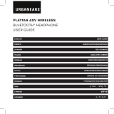 Urbanears IN-PLATTANBTBLK Manual do usuário