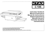 Utax C 106 Instruções de operação