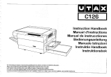 Utax C 126 Instruções de operação