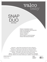 Valco baby Snap Duo Instruções de operação
