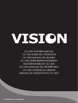 Vision AV-1301+CS-1300 Manual do proprietário