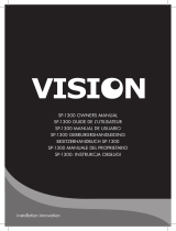 Vision AV-1500+SP-1300B Guia de instalação