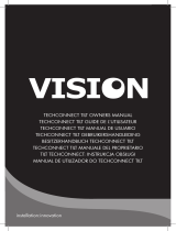 Vision TECHCONNECT TILT Manual do usuário