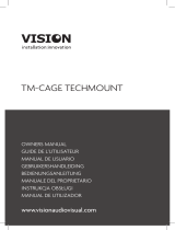 Vision TM-CAGE TECHMOUNT Manual do usuário