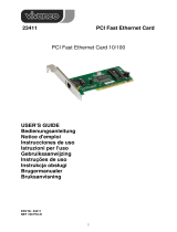Vivanco PCI -> 10/100 Mbps Ethernet Card Guia de usuario