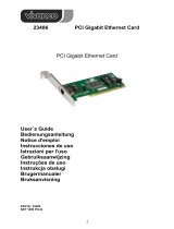 Vivanco PCI -> 10/100/1000 Mbps Ethernet Card Manual do proprietário