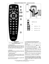 Vivanco Universal 3in1 remote control Manual do proprietário
