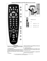 Vivanco Universal 6in1 remote control Manual do usuário