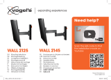 Vogel's TURN WALL2125 W Manual do usuário