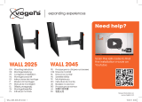 Vogel's TURN WALL2145 W Manual do usuário